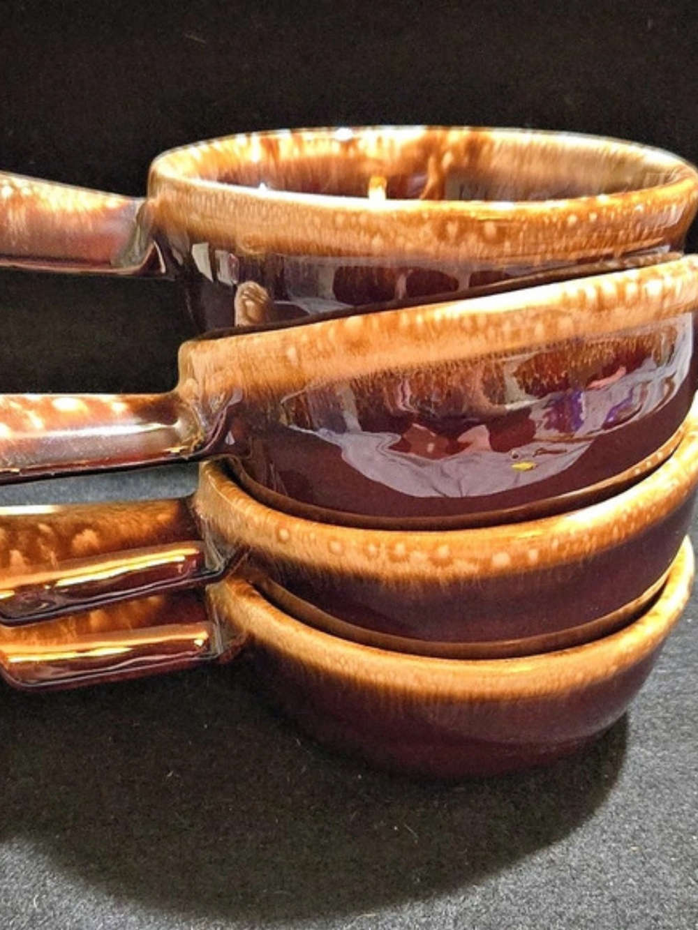 McCoy 7050 Brown Glazed Cookware Set